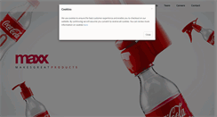 Desktop Screenshot of maxx-marketing.com